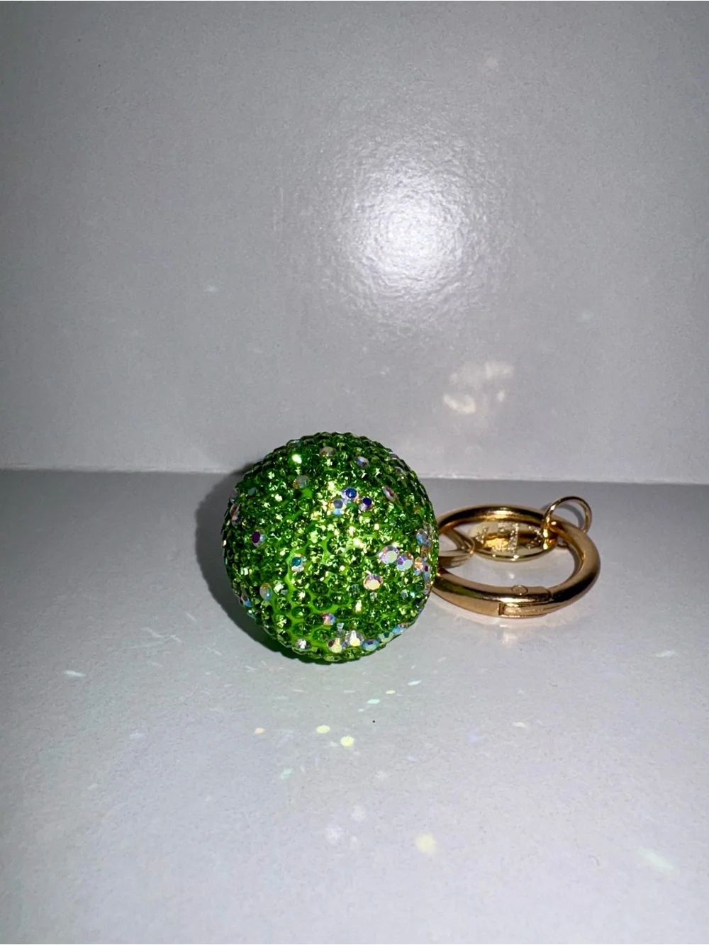 Sparkling Green Apple Bag Charm - Granny Smith!